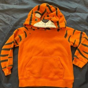 Tiger hoodie toddler